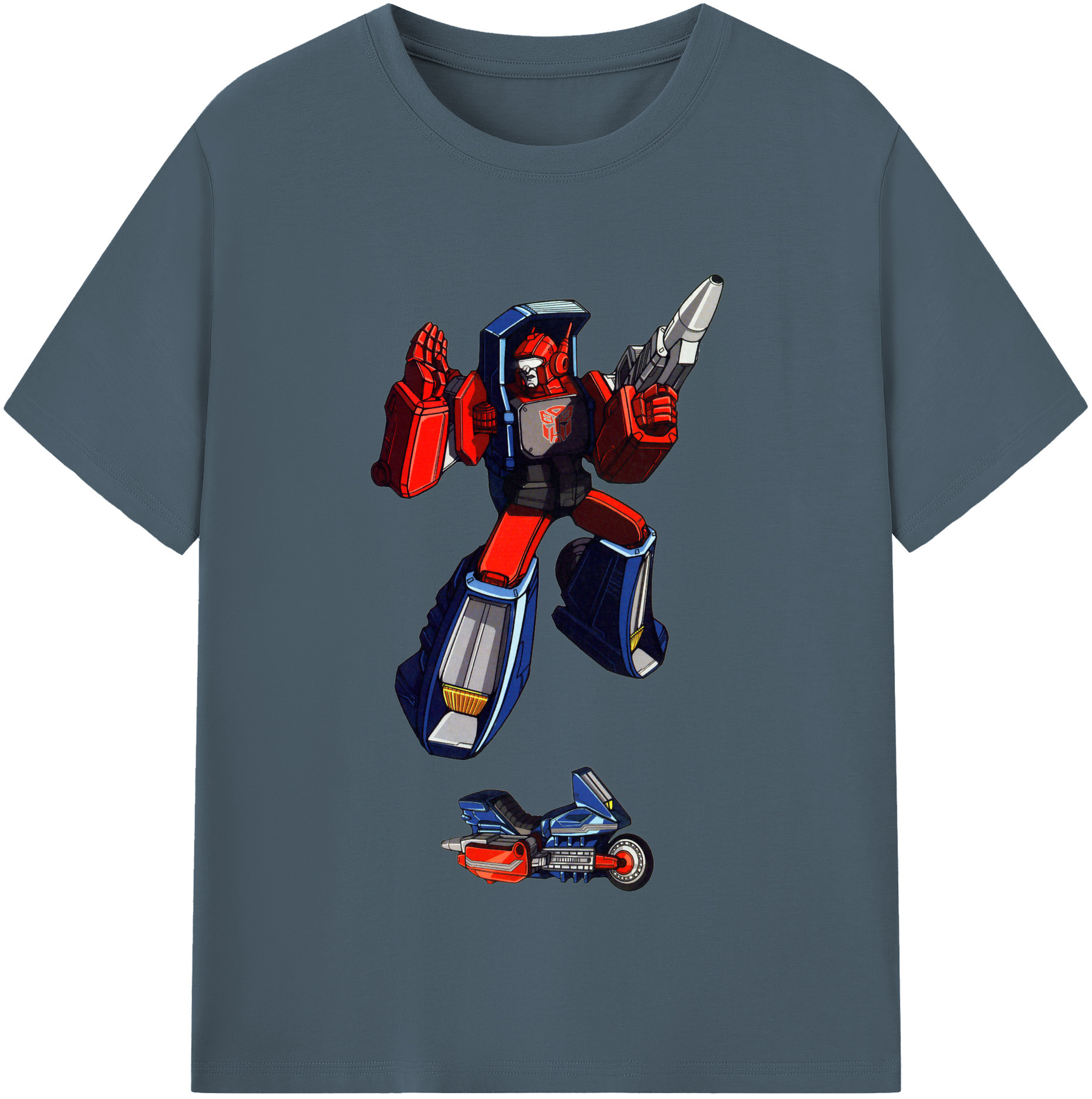（画像用）  綿100％半袖Tシャツ（フロントプリント）